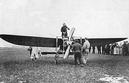 Louis Bl&eacute;riot.(la manche,le25 juillet 1909.) 