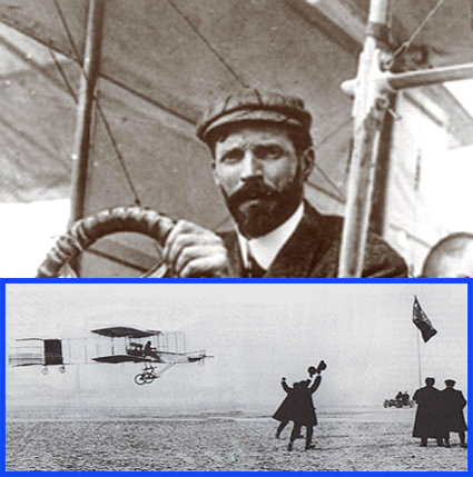 henri farman sur un avion voisin